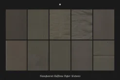 Transparent Halftone Paper Textures