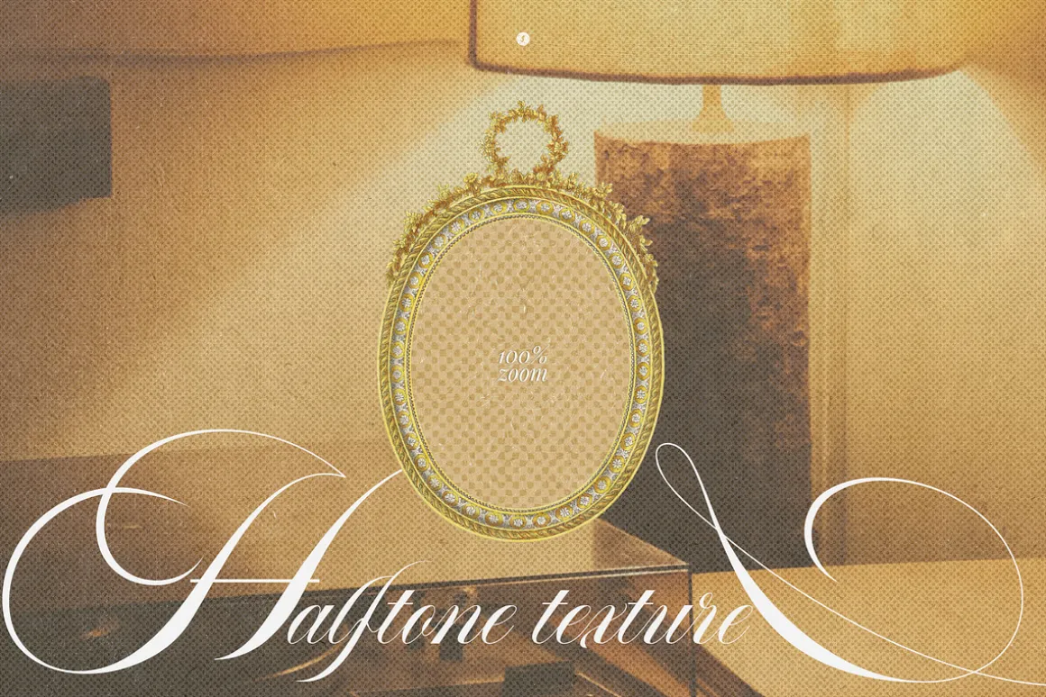 Transparent Halftone Paper Textures