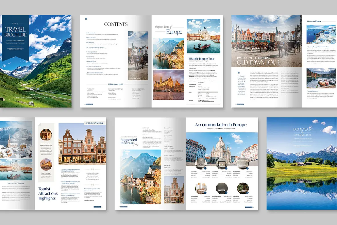 Travel Brochure Template