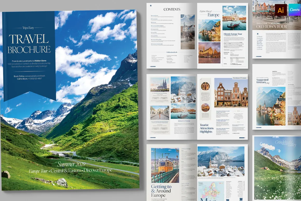 Travel Brochure Template