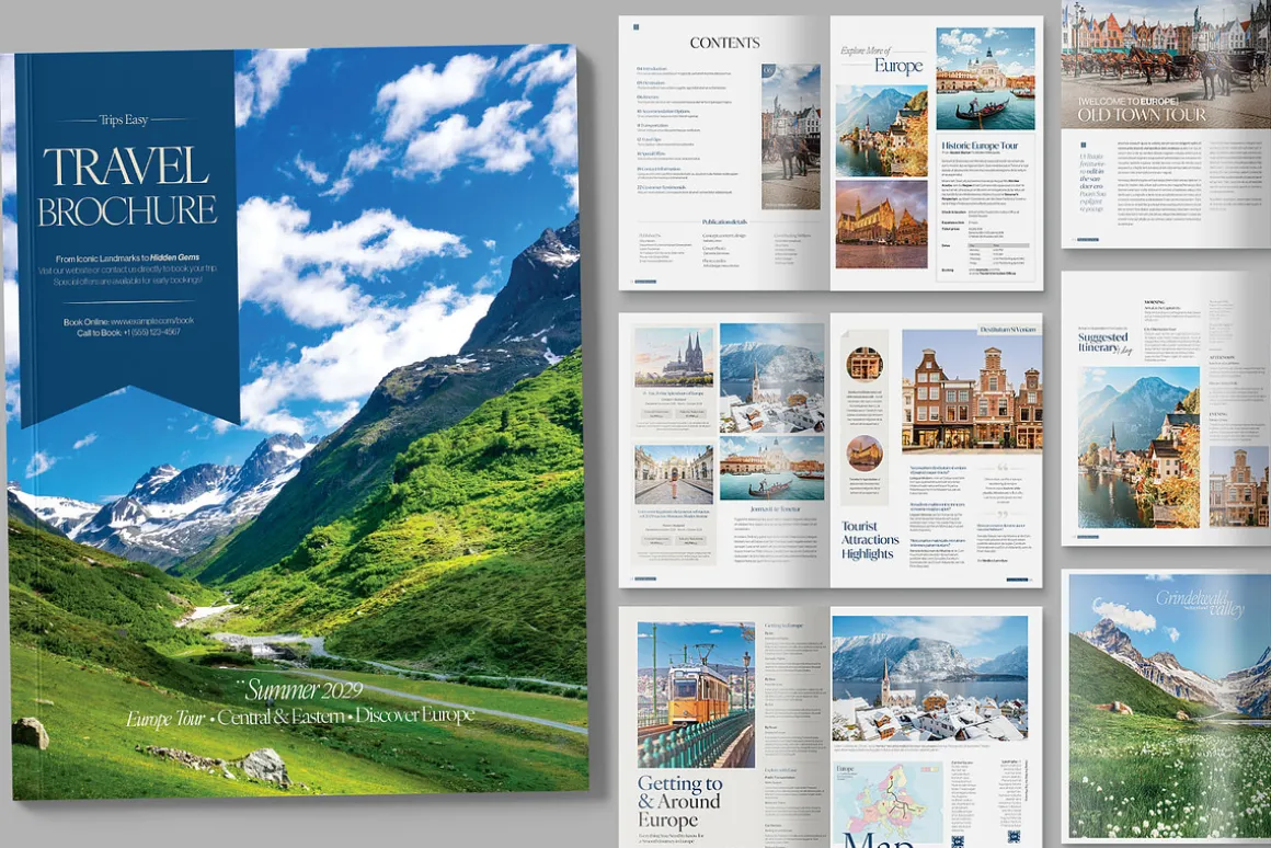 Travel Brochure Template