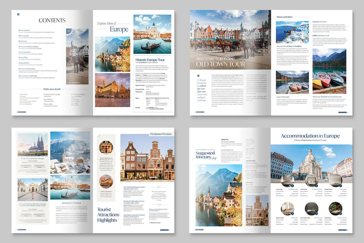 Travel Brochure Template