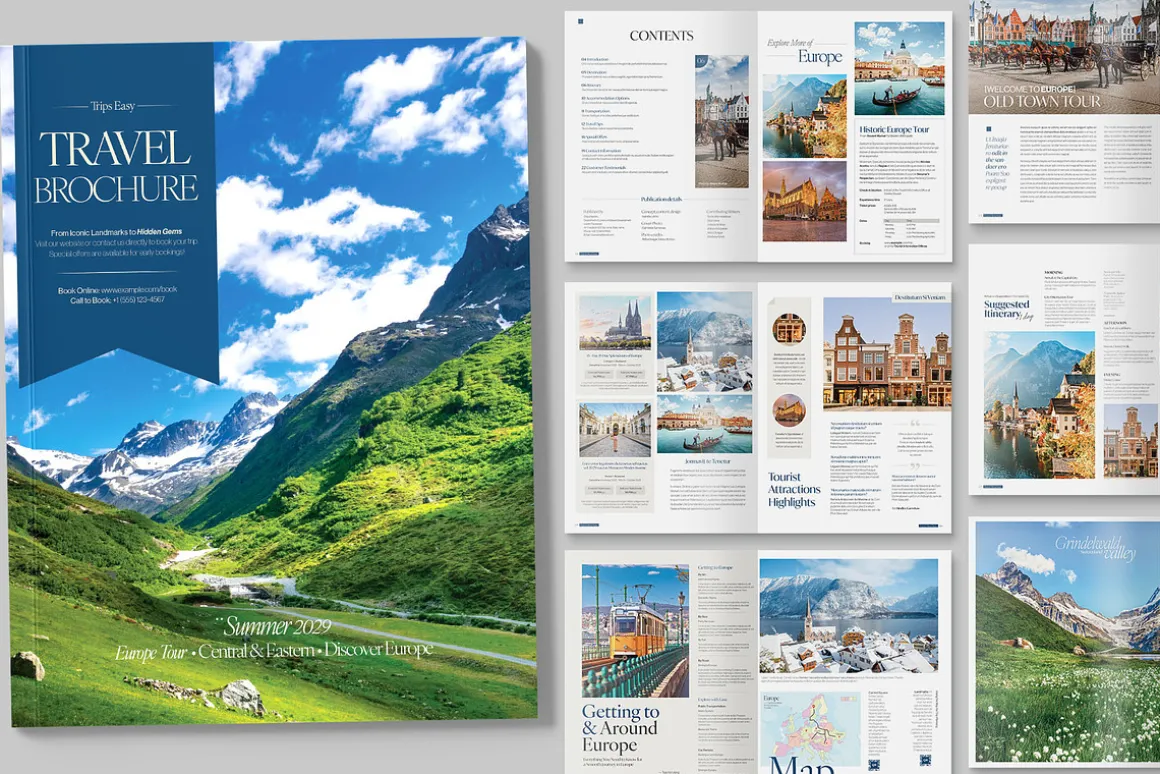 Travel Brochure Template