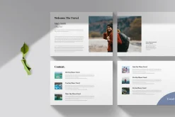 Travel Magazine Landscape Template