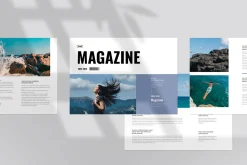 Travel Magazine Landscape Template