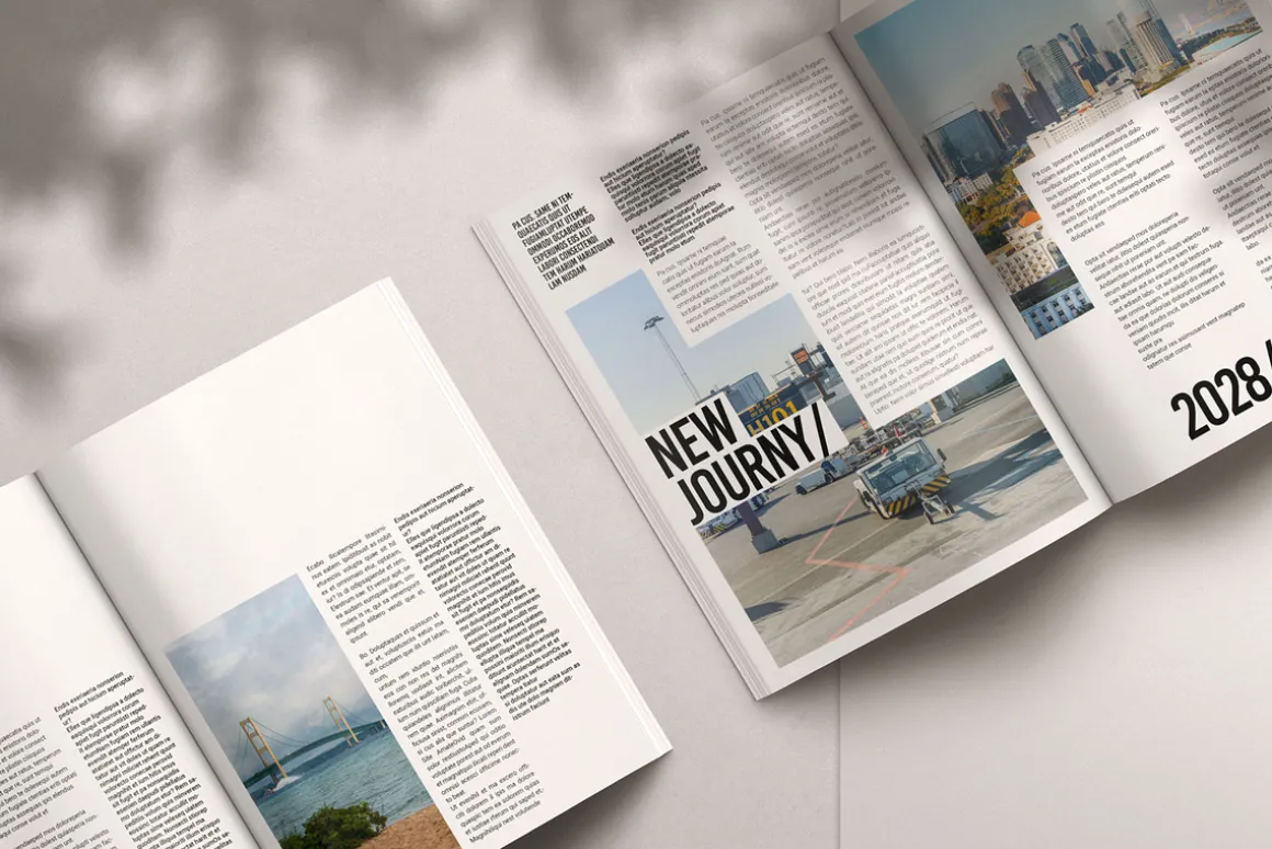 Travel Magazine Template
