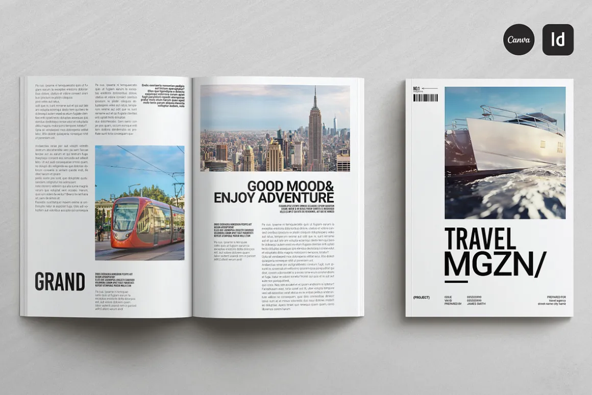 Travel Magazine Template
