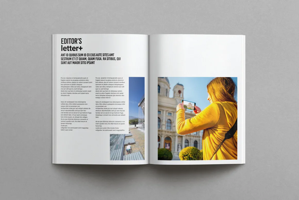 Travel Magazine Template