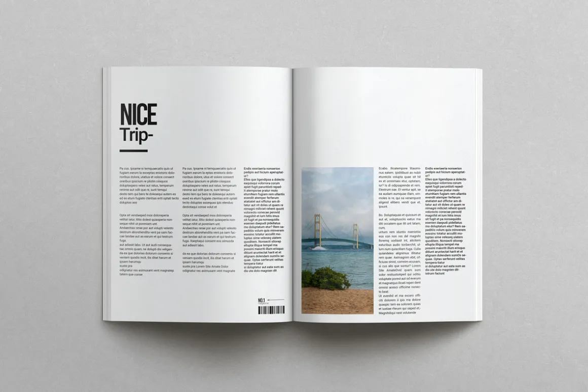 Travel Magazine Template