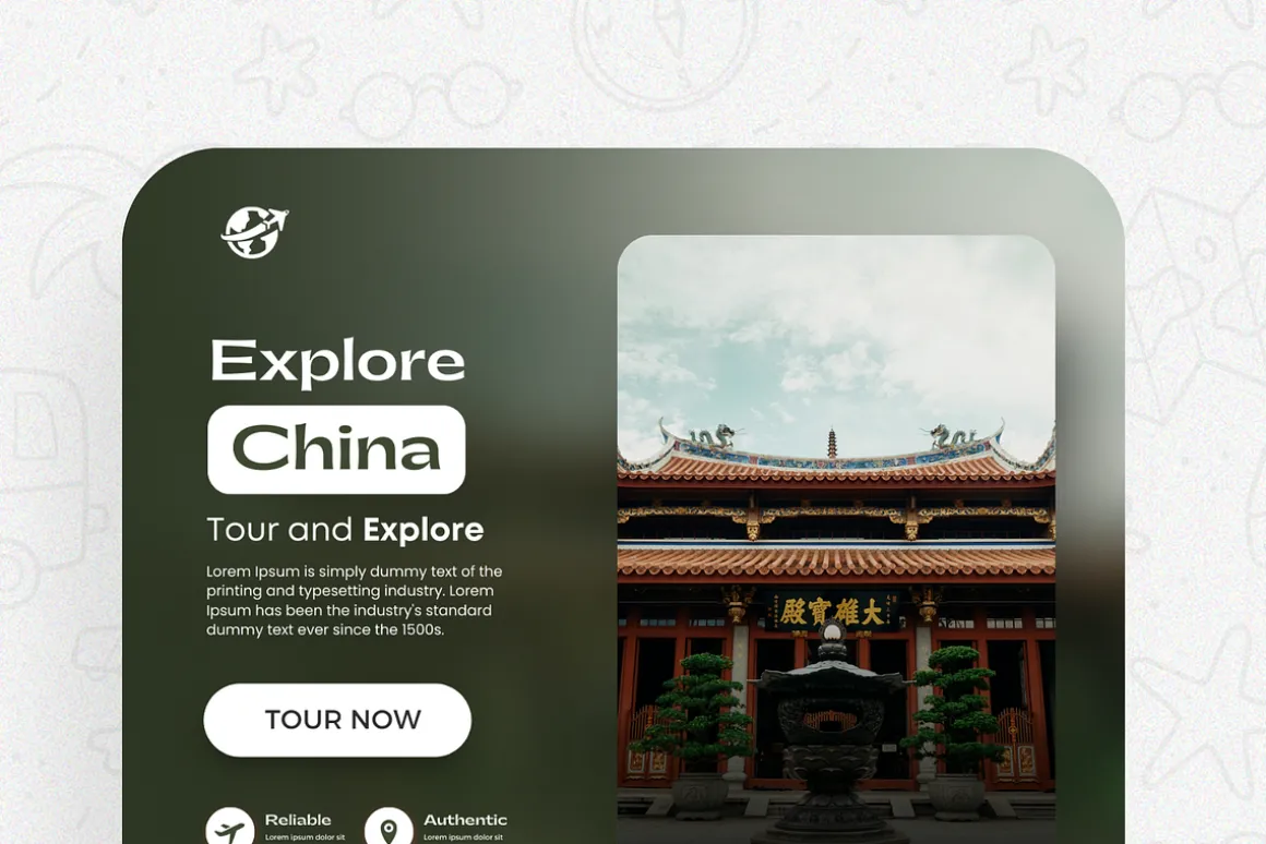 Travels Canva Design Templates