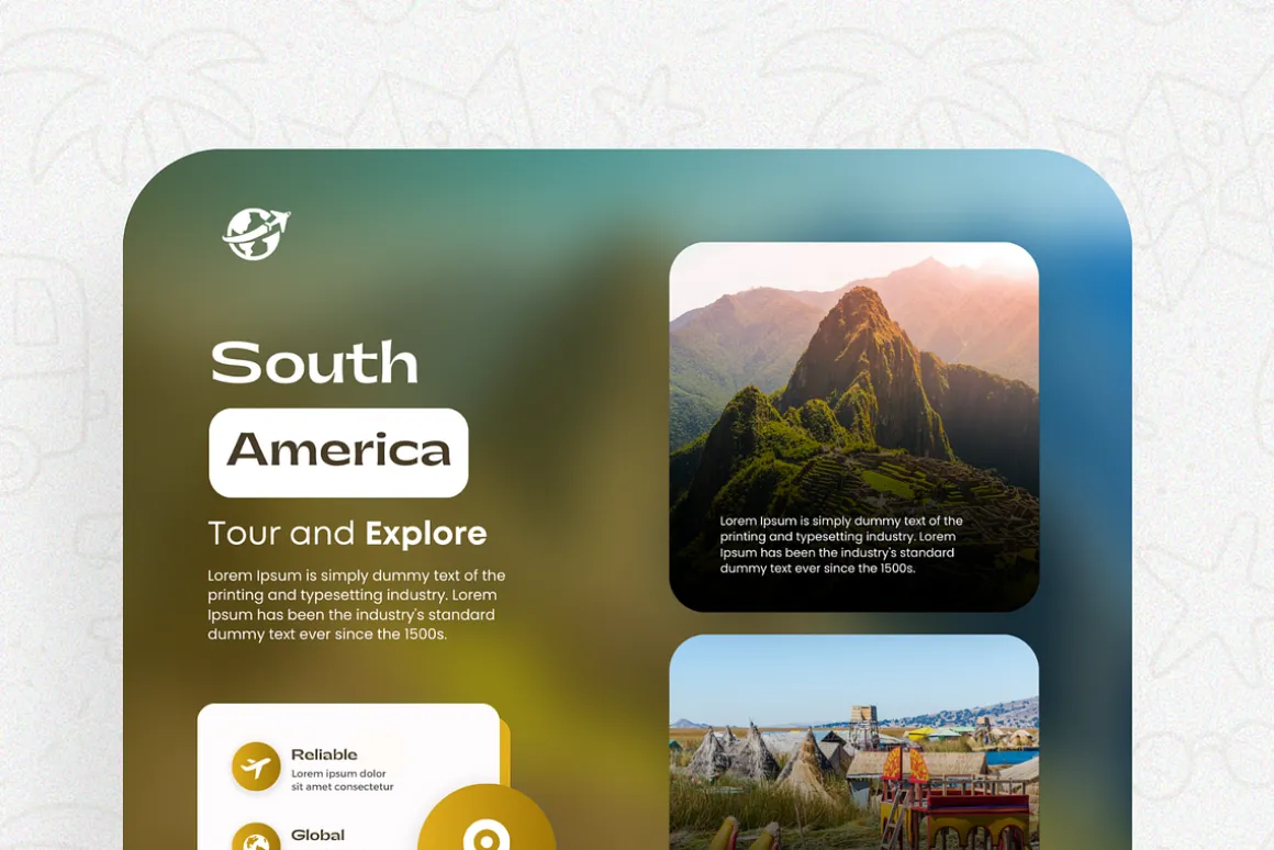Travels Canva Design Templates
