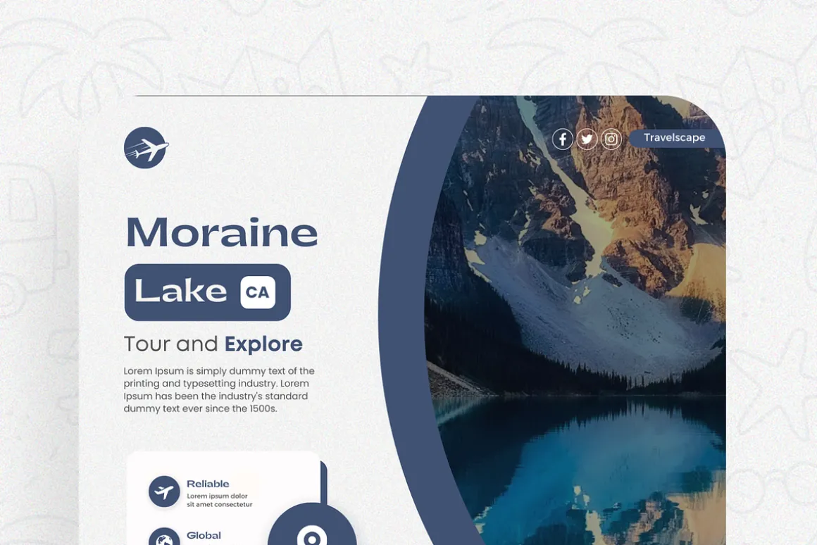Travels Canva Design Templates