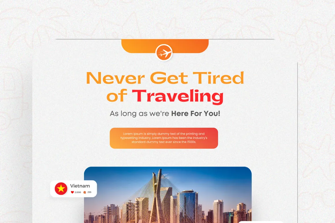 Travels Canva Design Templates