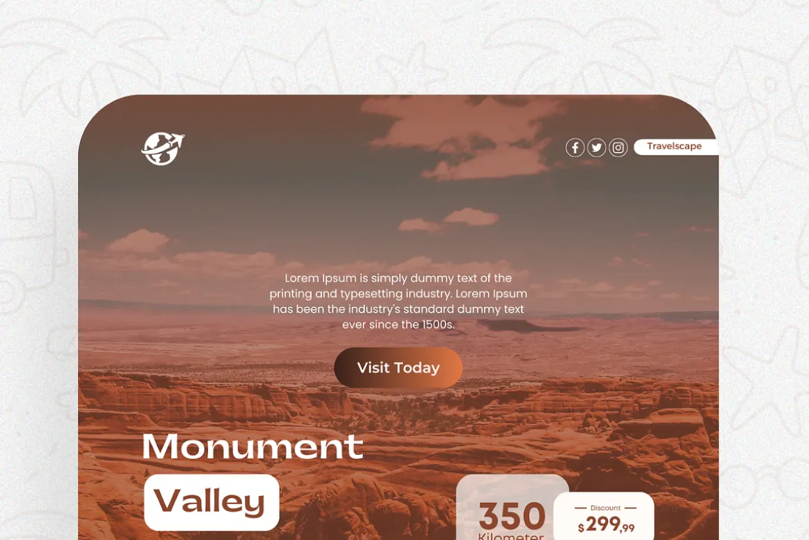 Travels Canva Design Templates