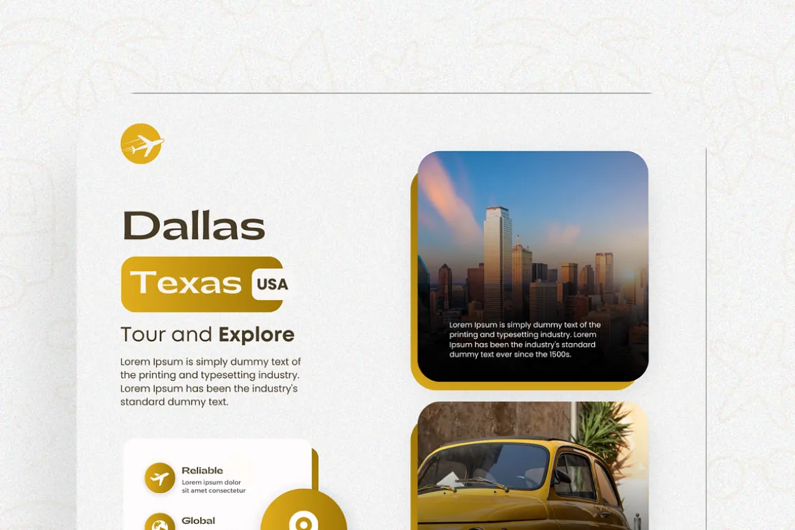 Travels Canva Design Templates