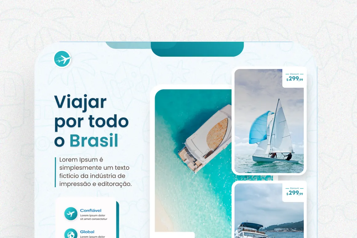 Travels Canva Design Templates