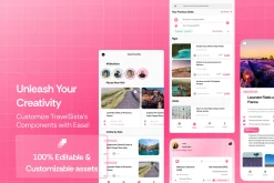 Travel Sista - Travel App UI Kits