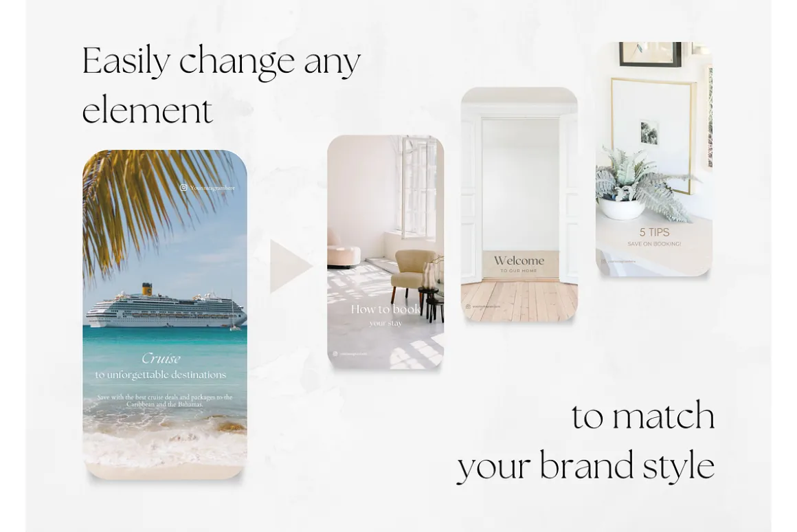 220 Travel Social Media BUNDLE
