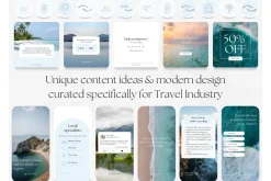 220 Travel Social Media BUNDLE