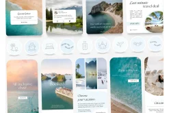 220 Travel Social Media BUNDLE