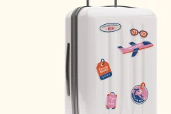 Travel Stickers Illustrations