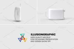 Travel Suitcase Trolley Bag Mockups