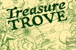 Treasure Trove - ancient map font