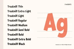 Treatmill Font
