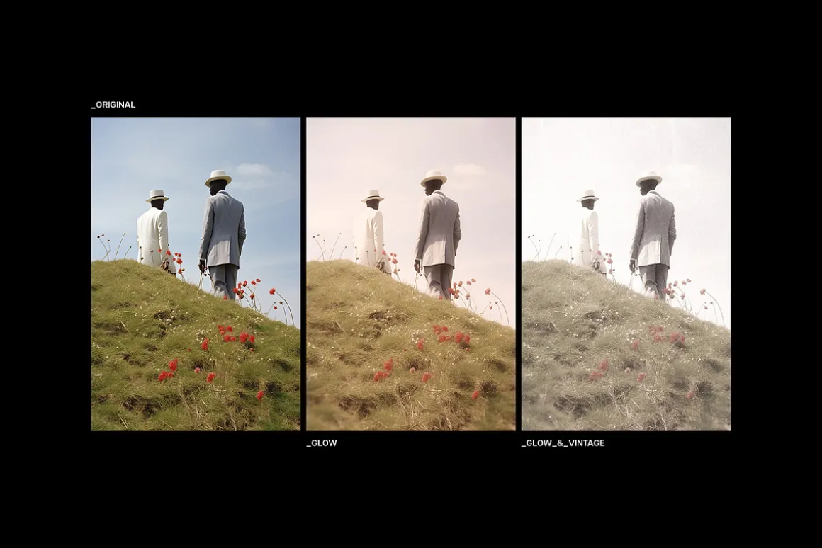 Trendy Glow Photo Effect