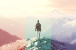Trendy Glow Photo Effect