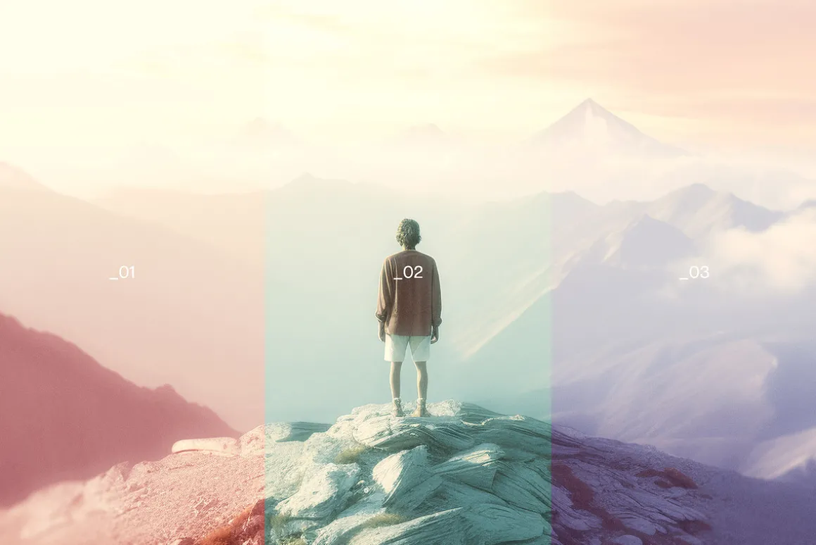 Trendy Glow Photo Effect