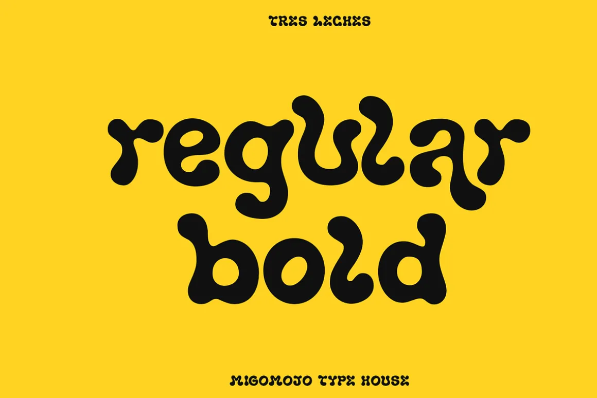 Tres Leches Typeface