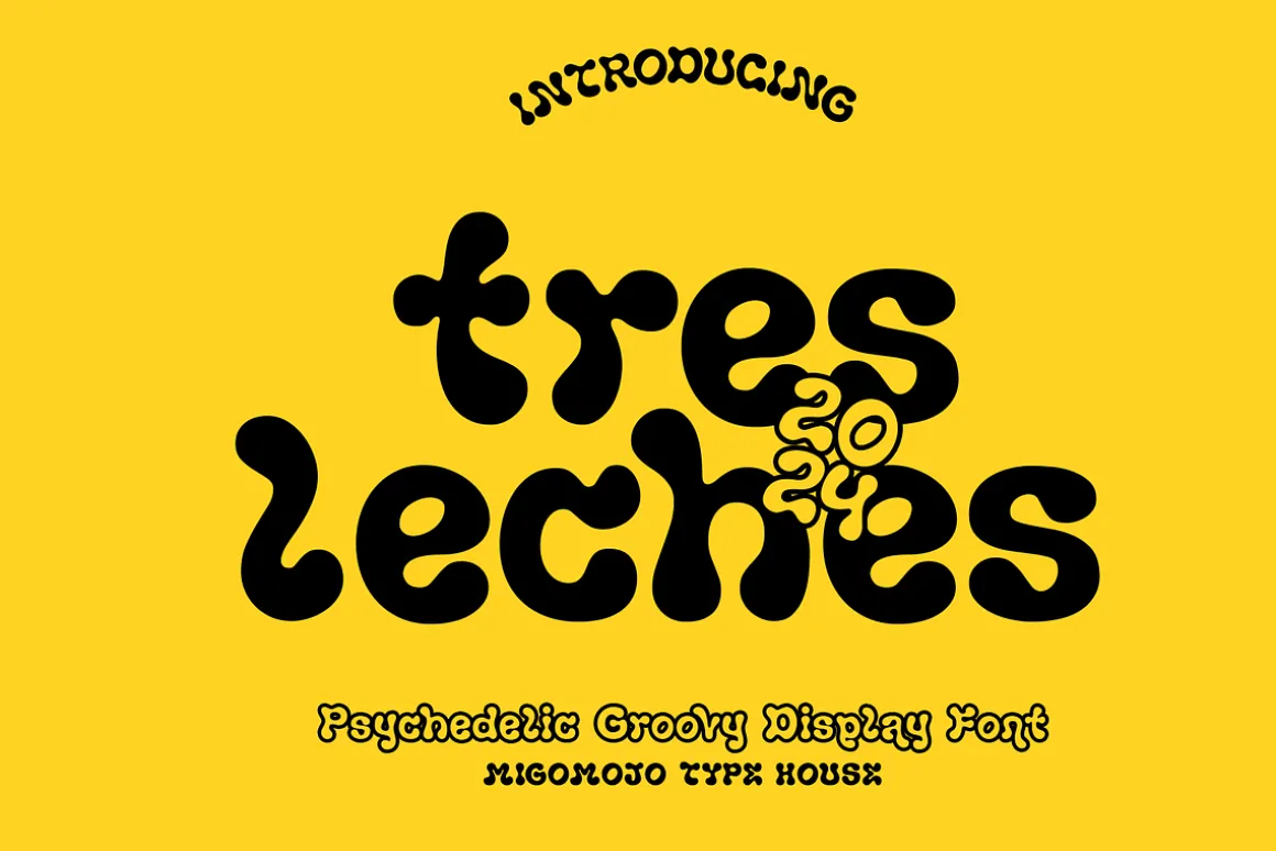 Tres Leches Typeface