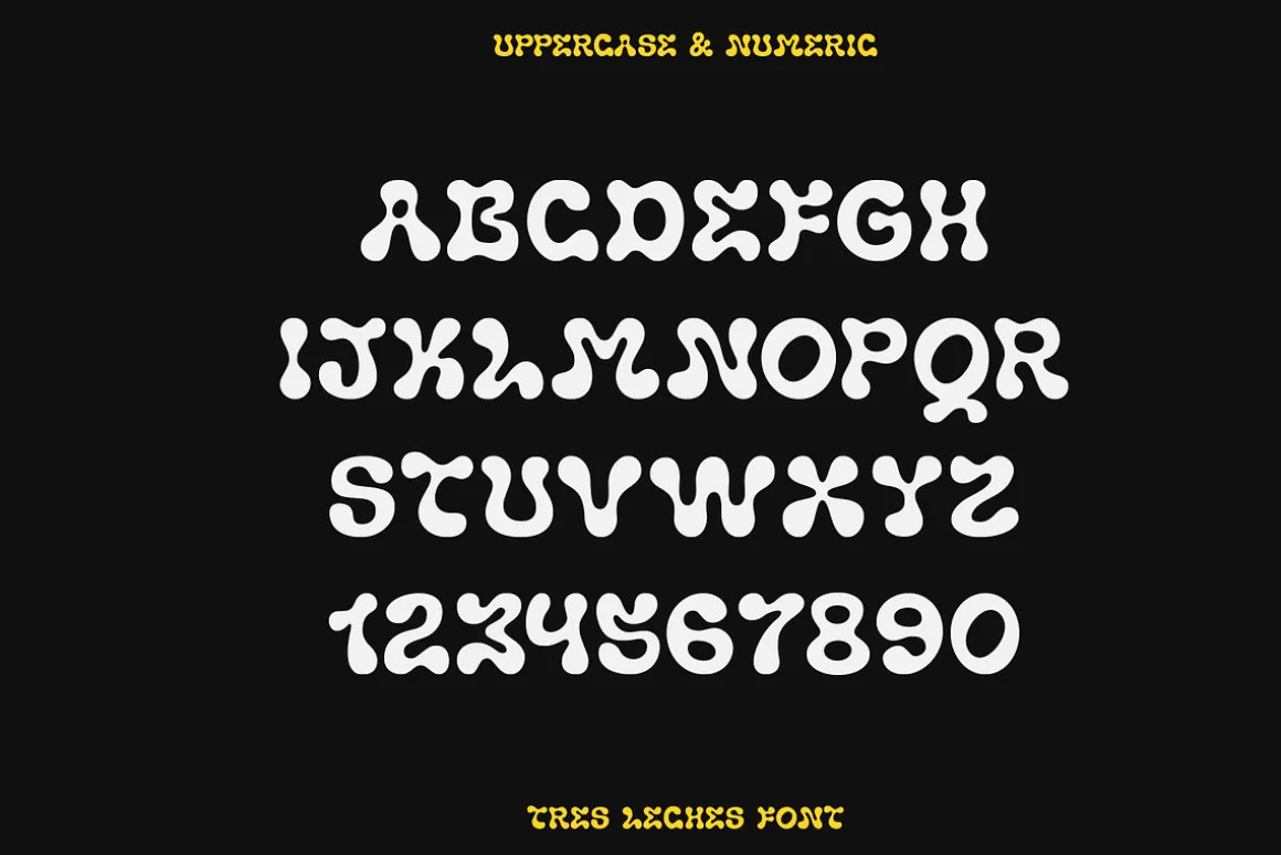 Tres Leches Typeface