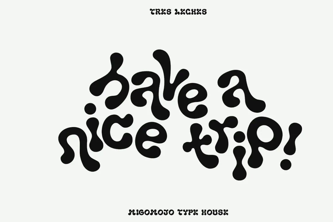 Tres Leches Typeface