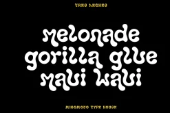 Tres Leches Typeface