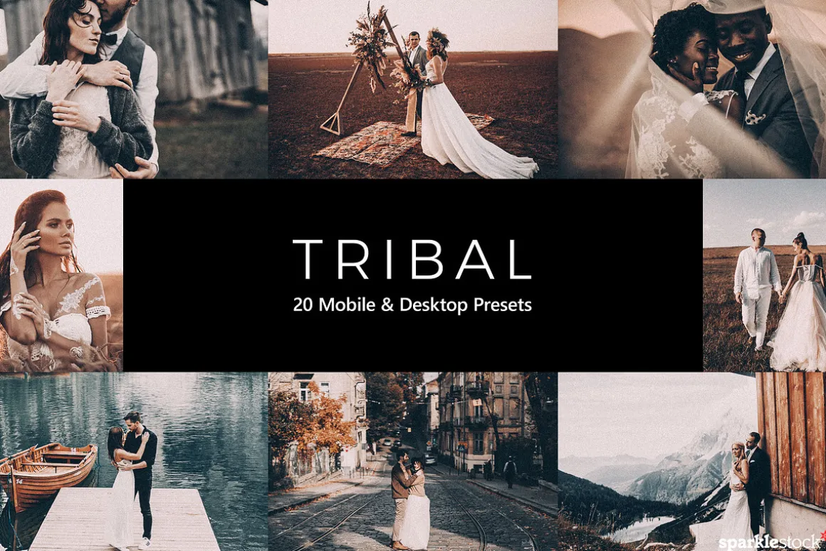 20 Tribal Lightroom Presets & LUTs