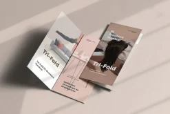 Tri-Fold DL Brochure Mock-up