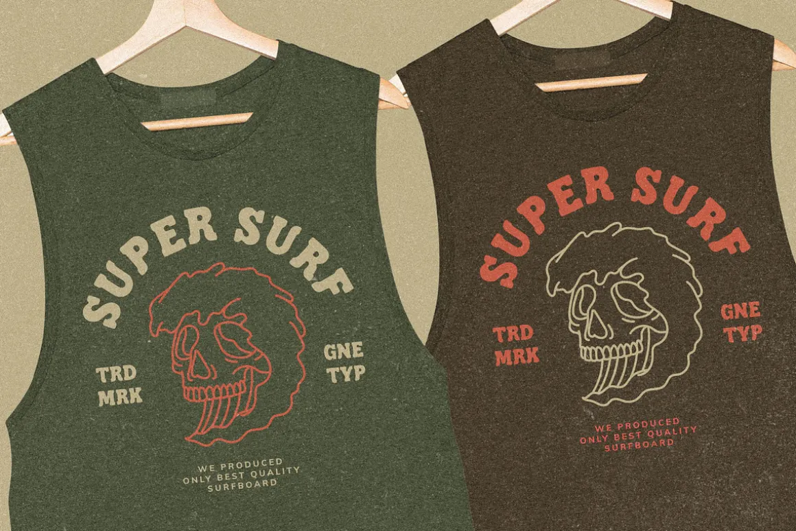 Troops - Vintage Display Font