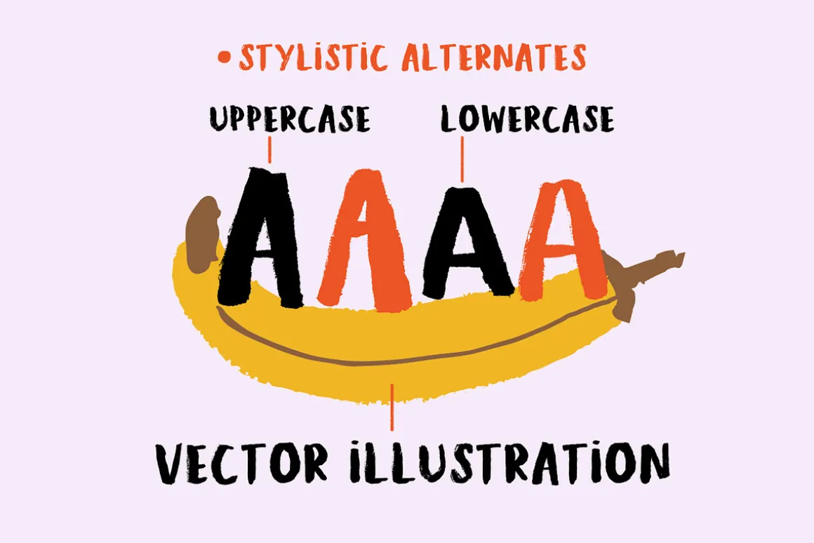 Tropical Asian - Organic Brush Font