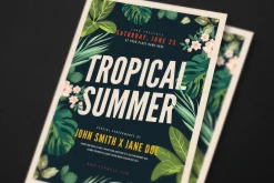 Tropical Summer Party Flyer