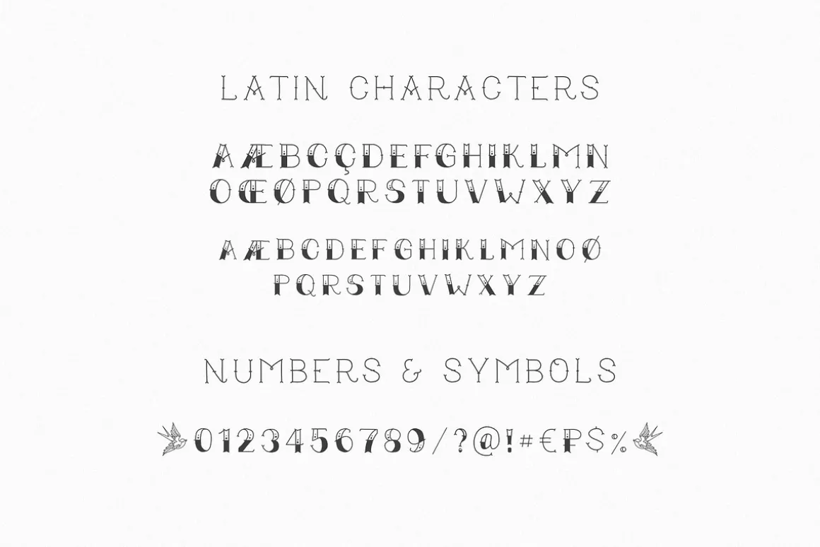 True Mama Cyrillic Typeface Greek