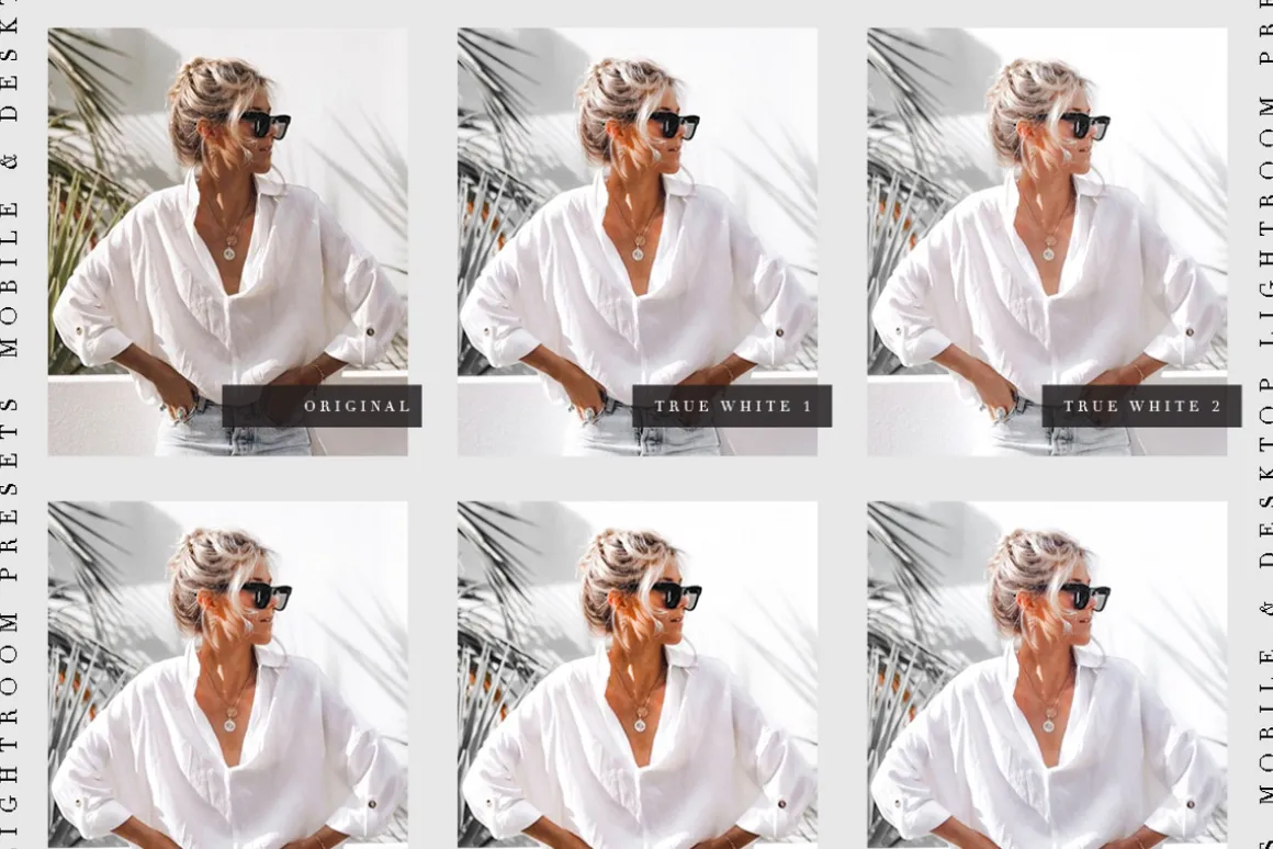 TRUE WHITE - Lightroom Presets