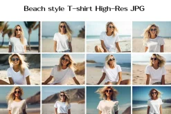 100 T-shirt Mockup Bundle