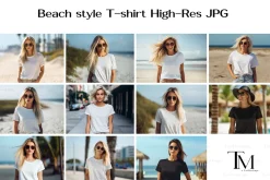 100 T-shirt Mockup Bundle