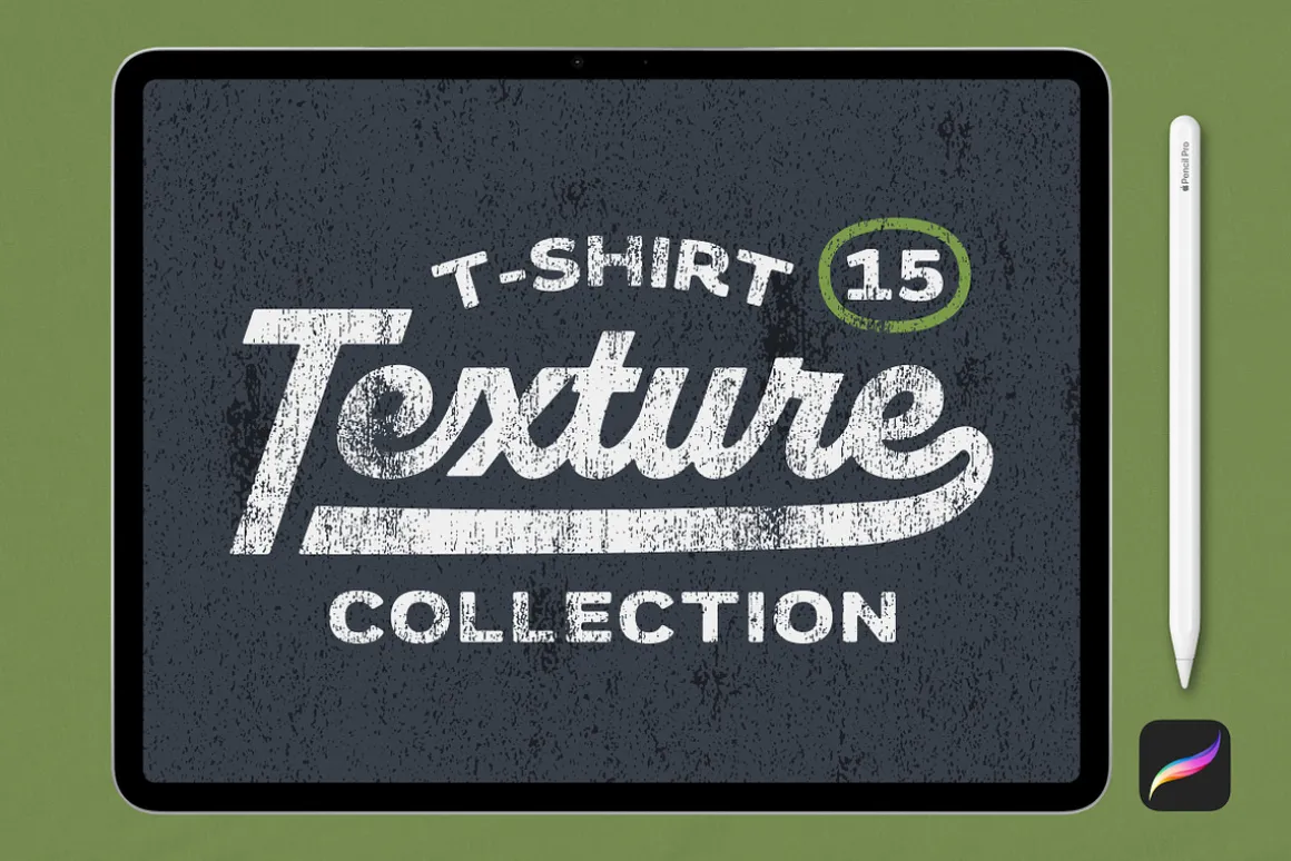 T-shirt Textures for Procreate