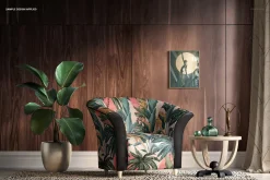 Tub Armchair Mockup Set
