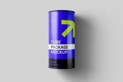 Tube Packaging Mockups
