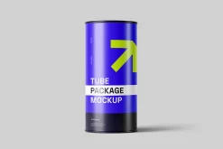 Tube Packaging Mockups