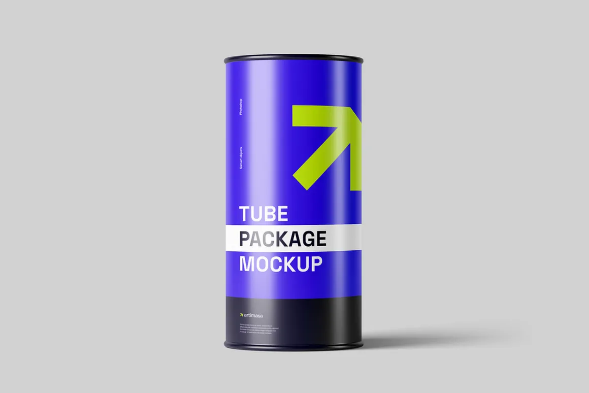 Tube Packaging Mockups